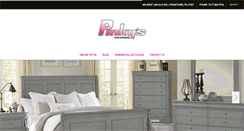 Desktop Screenshot of pinkysfurniture.com